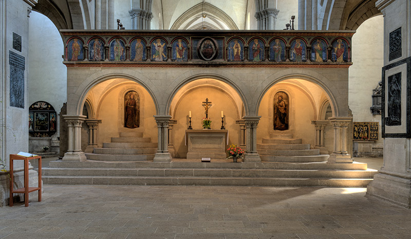 De Ostlettner in de Dom van Naumburg