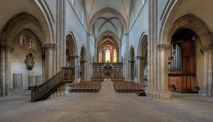 Schip van de Naumburg kathedraal