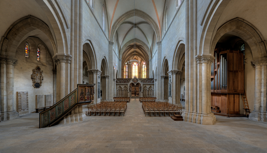 Nef de la cathédrale de Naumburg