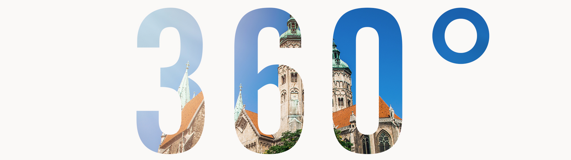 Panorama à 360° de la cathédrale de Naumburg