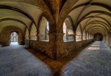 Blick in den Kreuzgang des Naumburger Doms