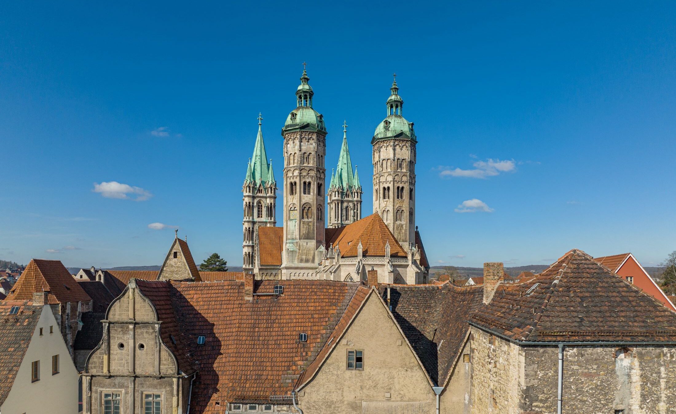 Naumburg Cathedral view of east choir_across_United Cathedral Founders_Falko Matte