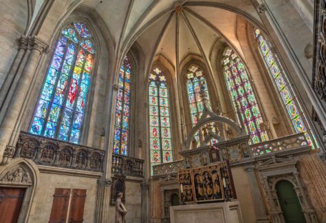 Fenster im Ostchor des Naumburger Doms